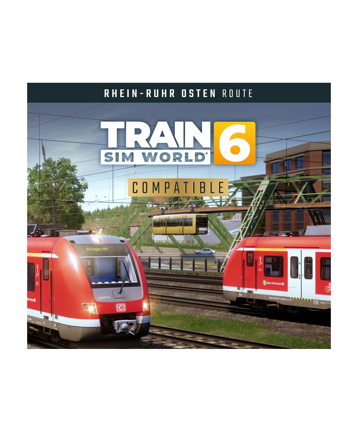 Train Sim World 6: Rhein-Ruhr Osten: Wuppertal - Hagen DLC XBOX One / Xbox Series X|S / Xbox One Key EUROPE